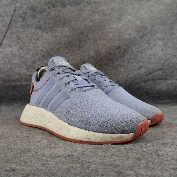 Adidas Shoes Womens 6 NMD Sneakers Running Athletic Lifestyle Active Casual Blue - Picture 1 of 13